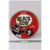 Image 1 : *Black Kow Metal Sign - 12" Diameter