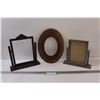 Image 1 : (3) Vintage Picture Frames - Assorted Sizes