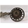 Image 4 : Antique Cast Iron Wall Mount Oil Lamp Holders (Missing Mounting Bracket)