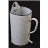 Image 3 : Antique Enamel Measured Wall Jug  - 2L