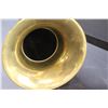 Image 4 : Edison Brass Bell Phonograph Horn - 14" x 7"
