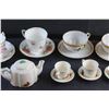 Image 3 : Tea Cups and Saucers, Tea Pot and a Miniature Cream & Sugar Set