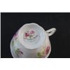 Image 9 : Tea Cups and Saucers, Tea Pot and a Miniature Cream & Sugar Set