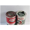 Image 2 : Co-Op & Peerless Heavy Duty Motor Oil Tins - Empty