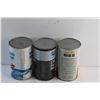 Image 4 : Motor Oil Cans - Canadian Tire, Chevron and Allstate - Sealed