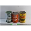 Image 1 : (3) Motor Oil, Automatic Transmission and Engine Treatment Fluid Cans - Quaker State, Gulf and Shale