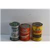 Image 2 : (3) Motor Oil, Automatic Transmission and Engine Treatment Fluid Cans - Quaker State, Gulf and Shale