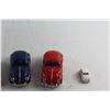 Image 2 : (5) Die Cast Volkswagen Beetle Car Toys