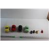 Image 1 : (6) Die Cast Volkswagen Beetle Car Toys and (2) Keychains