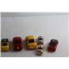 Image 2 : (9) Die Cast Volkswagen Beetle Car Toys