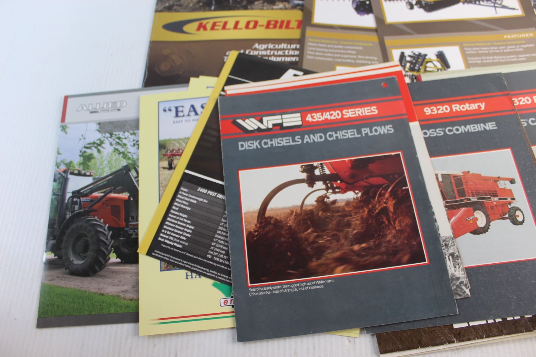 (10+) Tractor and Farm Equipment Catalogues Bodnarus Auctioneering