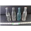 Image 1 : (4) Vintage Coca-Cola Bottles 8" Tall