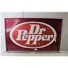 Image 1 : *Metal Sign "Dr.Pepper" 35" x 21"