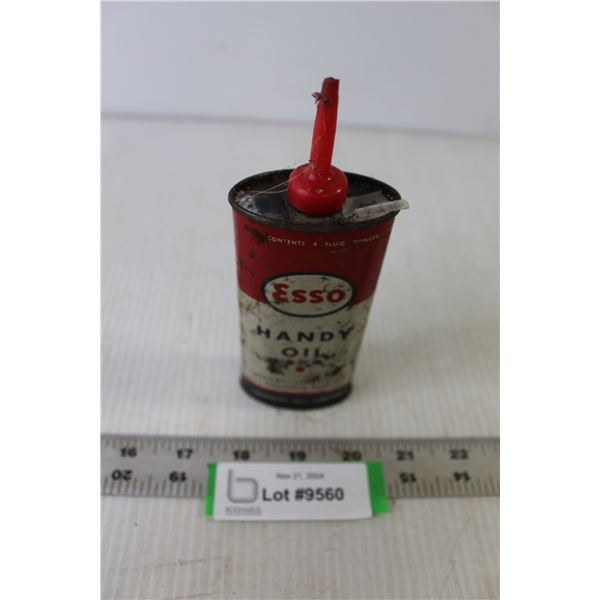 Vintage Esso Handy Oil Tin 6.5" With Tip