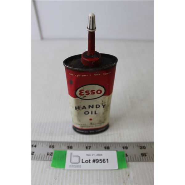 Vintage Esso Handy Oil Tin 6.5" With Tip