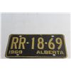 Image 2 : 1969 & 1970 Alberta License Plates