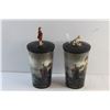 Image 2 : (2) Collectible Hobbit Cups with a Straw and Collectible Hobbit Trading Card - Authenticity Not Guar