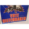 Image 3 : Vintage Vote Diefenbaker Poster 25'' x 18''