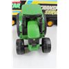 Image 3 : Plastic Federal Star Transport Service Semi w/ Plastic John Deere Tractor Toy- Both As is