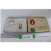 Image 1 : (2) Vintage Flat Cigarette Tins, Turret, Sweet Caporal