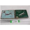 Image 1 : (2) Vintage Flat Cigarette Tins, Players, MacDonalds Gold Standard