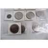 Image 2 : Page Of (18) Various Coins/ Tokens