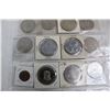 Image 3 : Page Of (18) Various Coins/ Tokens