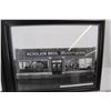 Image 2 : (2) Nicholson Bros Motorcycle Enlarged Framed Photographs- Both 13'' x 16''