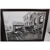 Image 4 : (2) Harley Davidson Enlarged Photographs- Both 13'' x 16''