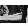Image 6 : (2) Framed Enlarged Harley Davidson Photographs- Both 13'' x 16''