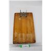Image 1 : Vintage Wooden Clipboard From Christies Book Store Brandon Manitoba