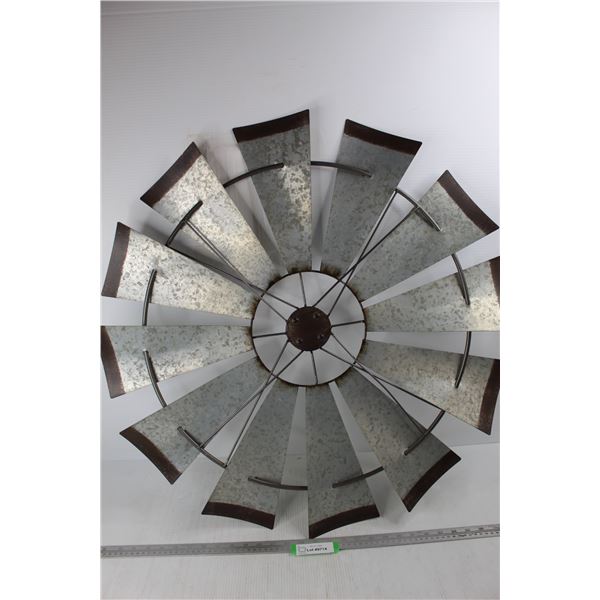 *Windmill Blade Wall Decor- 30'' Diameter