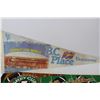 Image 5 : (5) Various Pennants, Saskatchewan Roughriders, Vancouver, Misc.