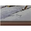 Image 3 : *Allen Sap Signed Print - 18" x 24" Sleigh And Horse