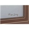 Image 4 : *Allen Sap Signed Print - 18" x 24" Sleigh And Horse
