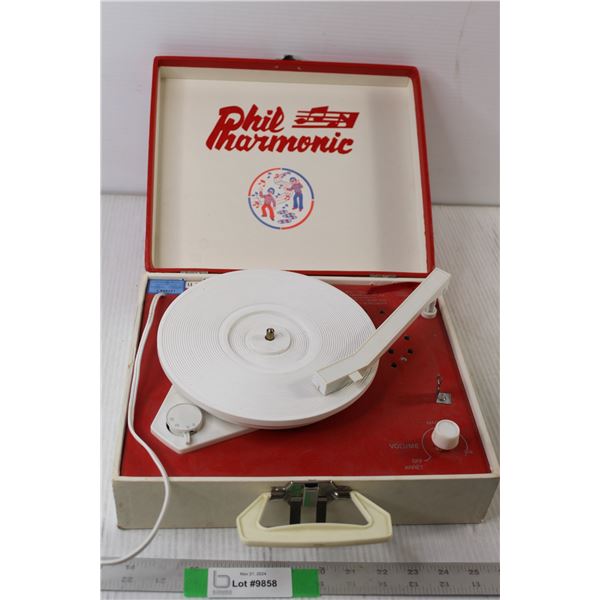 Phil Harmonic Kids Record Player - Tested Powers On