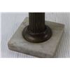 Image 4 : Antique Eagle Oil Lamp On Marble Base