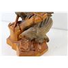 Image 2 : Wood Craved Hawk Statue