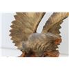 Image 3 : Wood Craved Hawk Statue