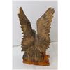 Image 4 : Wood Craved Hawk Statue