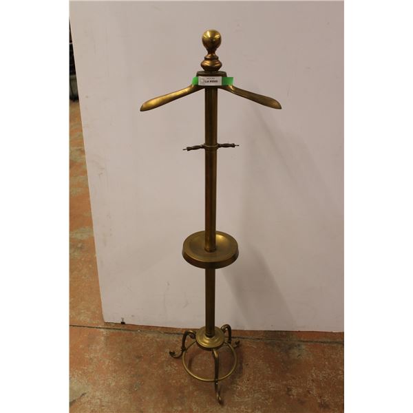 * Unique Brass Gentleman's Dressing Stand