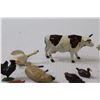 Image 3 : Vintage Briton Cast Metal Farm Animals- Miniature - Made in England