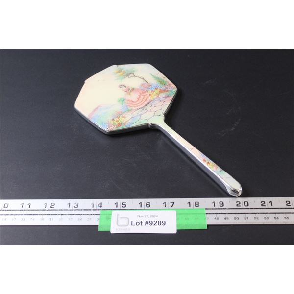 Ladies Vintage Vanity Mirror - 10" Long