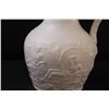 Image 3 : Slip Cast Porcelain Pitcher w/ Relief- 10" tall