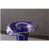Image 2 : Cobalt Blue Blown Glass Vase - 6.5" Tall