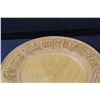 Image 2 : German Wood Carved Bread Plate - 9.5" Diameter