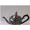 Image 2 : Silver Plated Old English Ornate Reproduction Teapot - 9" x 12" - Made in Canada