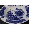 Image 2 : Flow Blue Serving/Dinner Plate - 10.5" Diameter