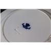 Image 3 : Flow Blue Serving/Dinner Plate - 10.5" Diameter