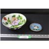 Image 1 : (2) Asian Cloissone Serving Bowl 